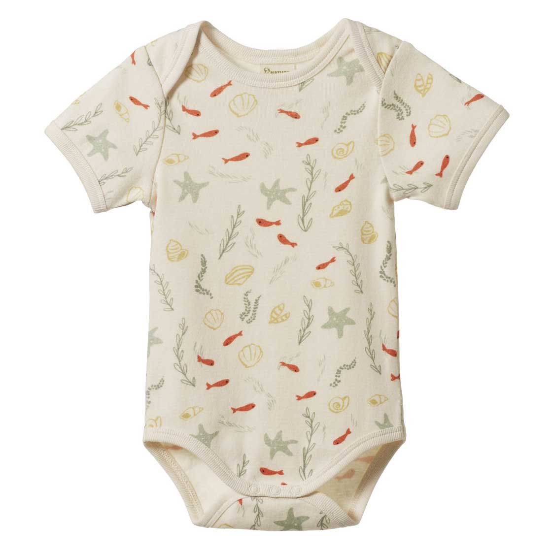Nature Baby Short Sleeve Bodysuit